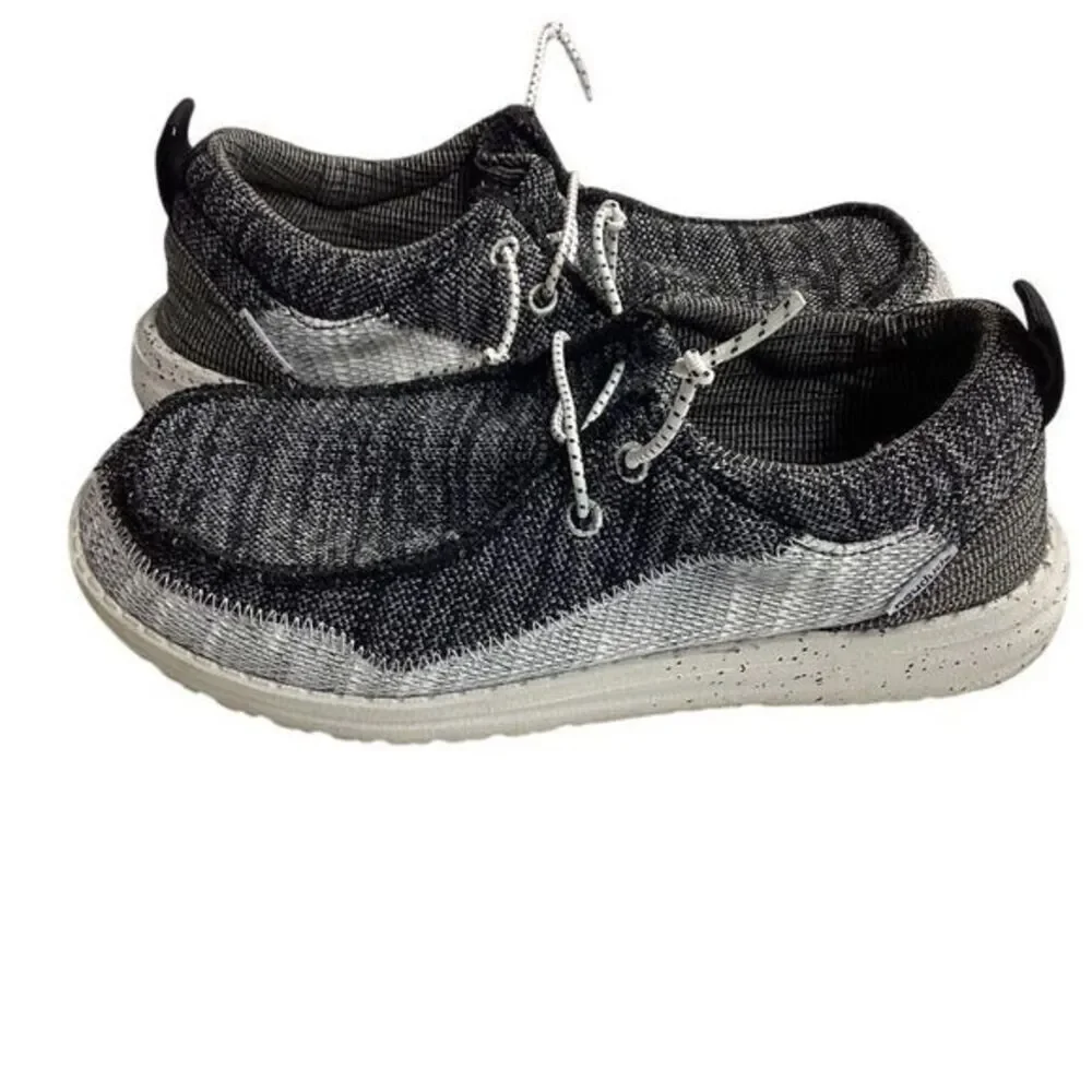 Hey Dude‎ Wally Storm Sox Casual Slip-On Shoes Gray Colorblock Womens Size 7 38